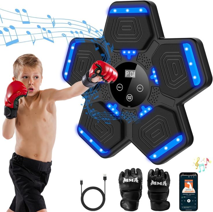 Nueva Máquina de Boxeo Musical Bluetooth