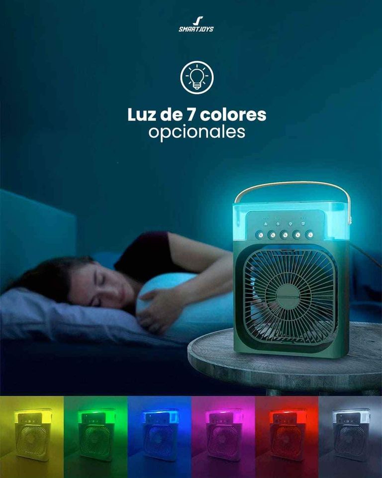 Aire acondicionado - Humidificador y Ventilador.