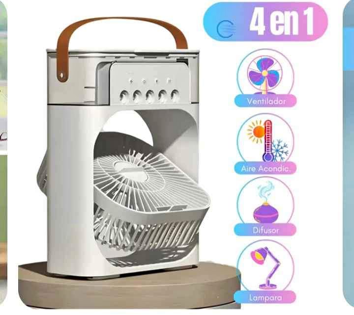 Aire acondicionado - Humidificador y Ventilador.